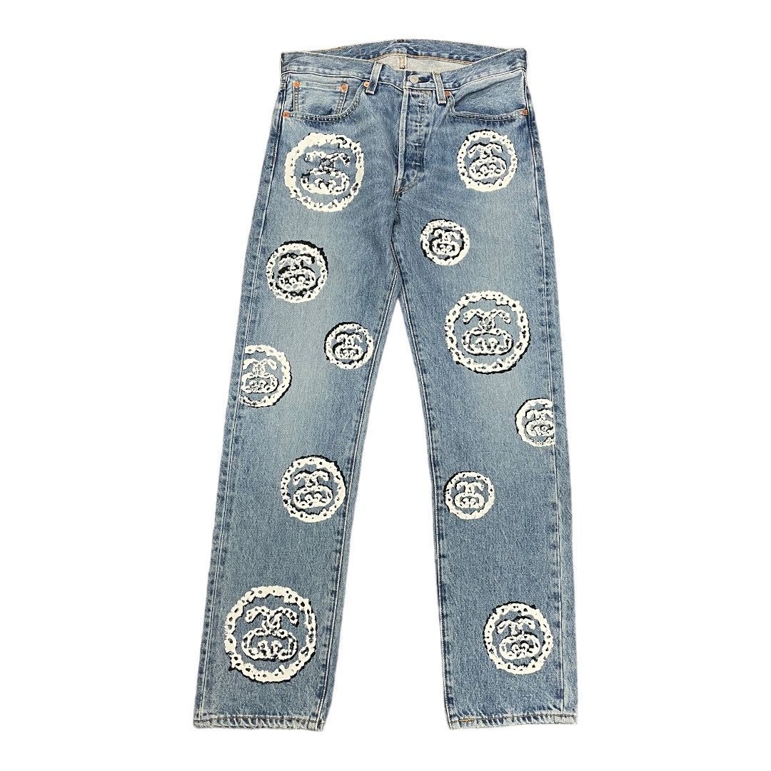 stussy ステューシー　DENIM TEARS 501 LEVI'S 30