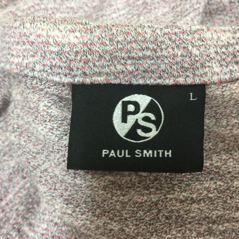 PS PS Paul Smith コットンカーディガン L ブラック マルチストライプ