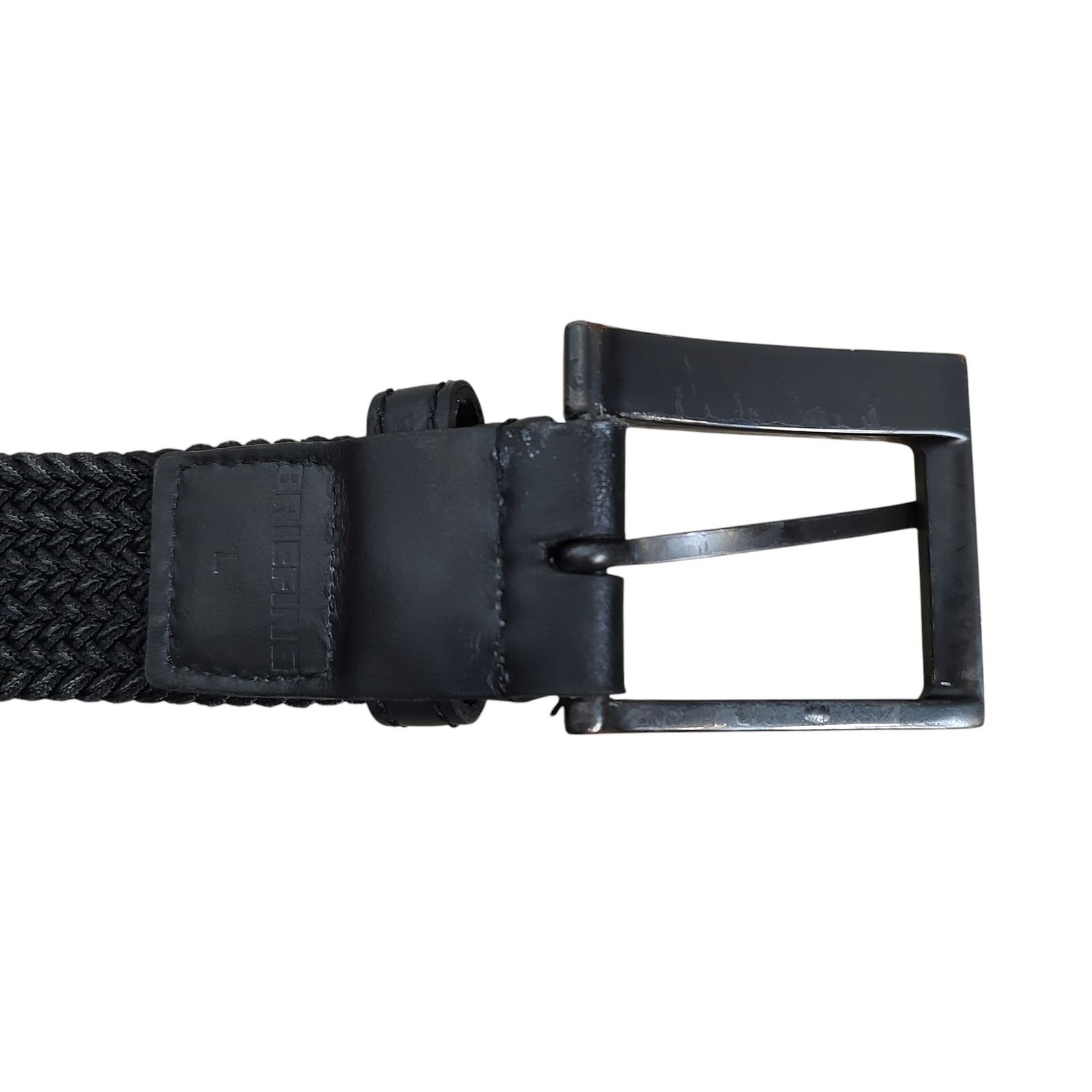 【新品未使用 サイズ:L】BRIEFING ゴルフ メンズ ベルト BLACK BRIEFING ブリーフィング ゴルフ ベルト メンズ バックル