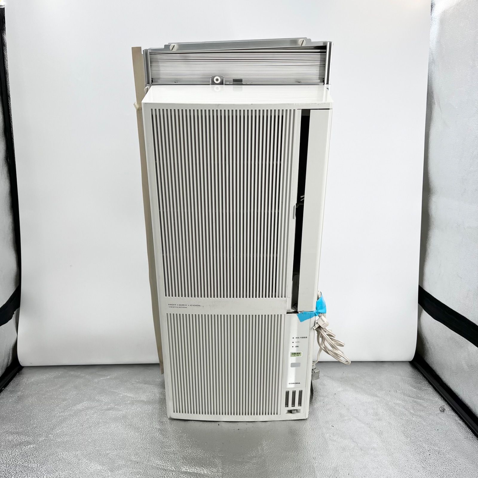 コロナ Corona CWH‑A1820 窓用エアコン 冷暖房兼用 リモコン付き