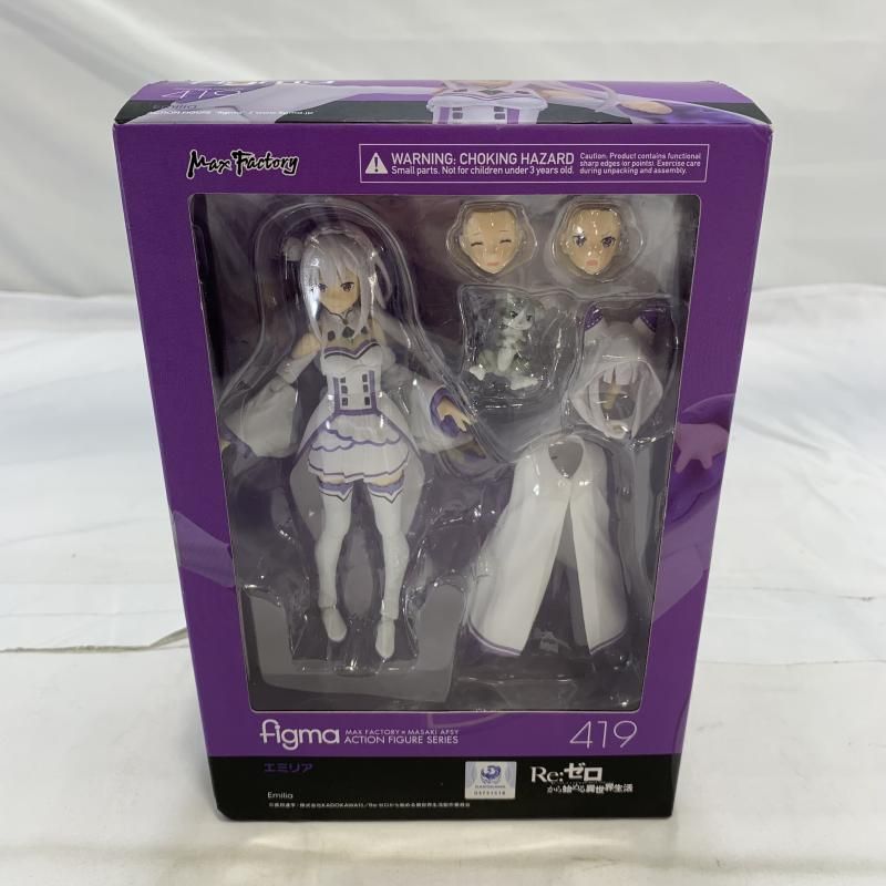 中古】開封/箱傷み)MaxFactory figma 419 エミリア フィギュア