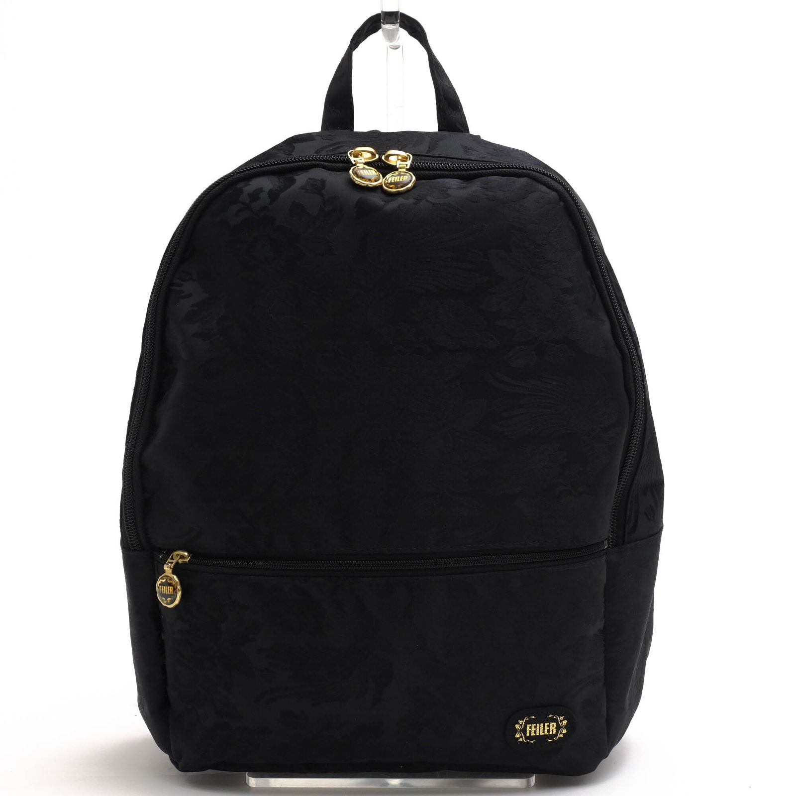 FEILER フェイラー ロマネスクポピーズ リュック ブラック
