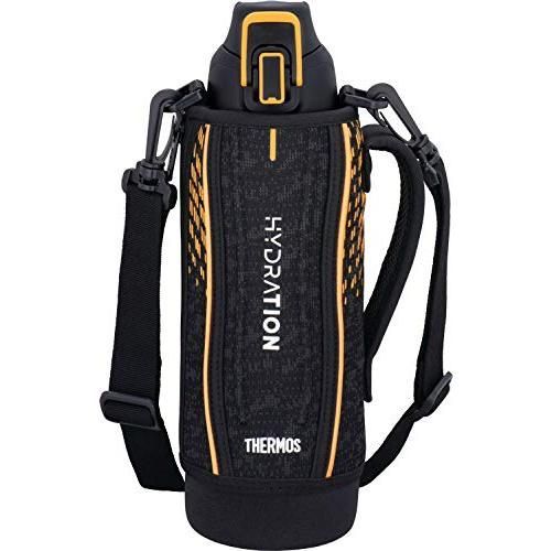 サーモス 水筒 真空断熱スポーツボトル 1L ブラックオレンジ 保冷 FHT-1001F BKOR