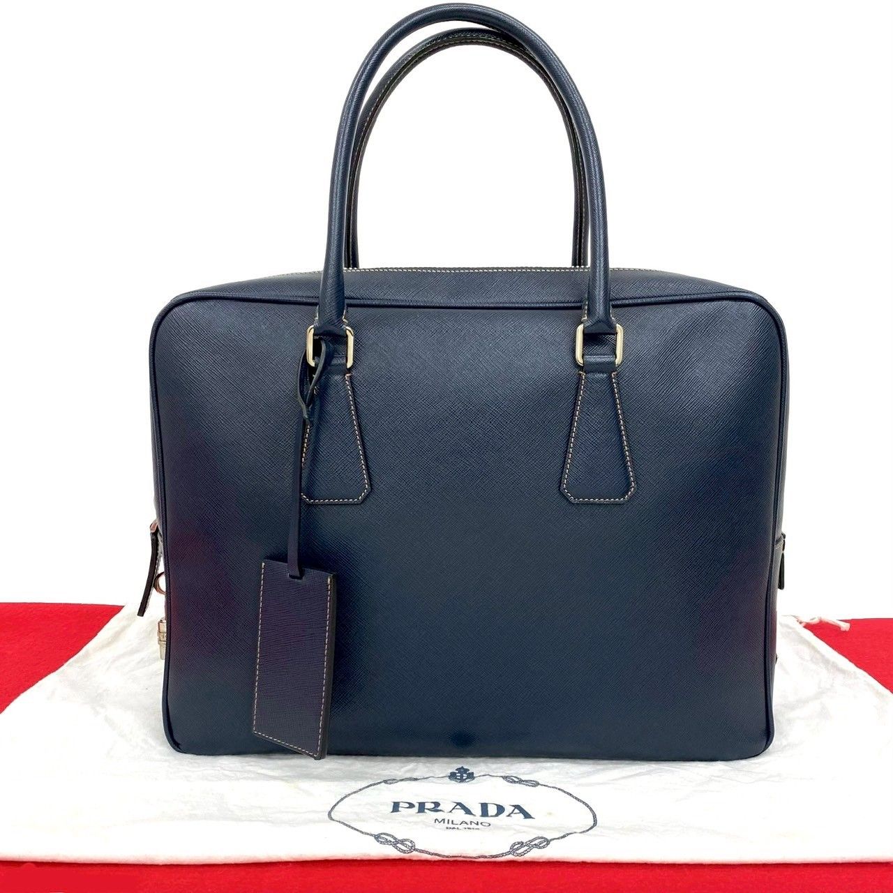 PRADA プラダ ビジネスバッグ 三角ロゴプレート オールレザー ヴィッテロ 楽天市場】PRADA プラダ カバン トライアングルロゴ 三角ロゴ