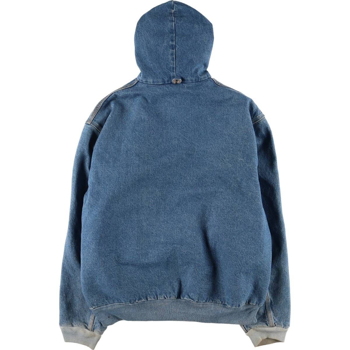古着 カーハート Carhartt アクティブジャケット デニムパーカー