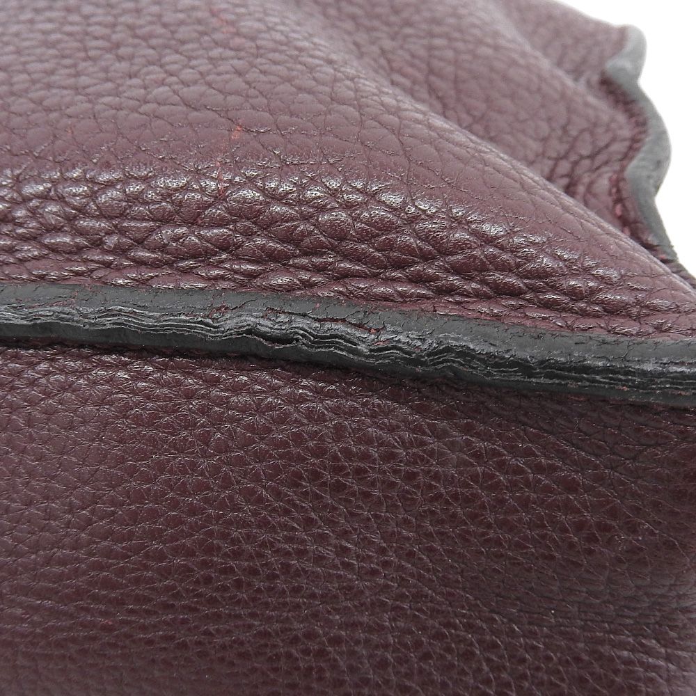 本物保証】 布袋付 エルメス HERMES サックアデペッシュ41 □L刻印