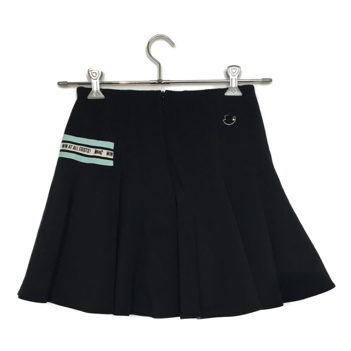 中古 レディース ワック WAAC スカート 1(S) ネイビー 紺 フレア 一