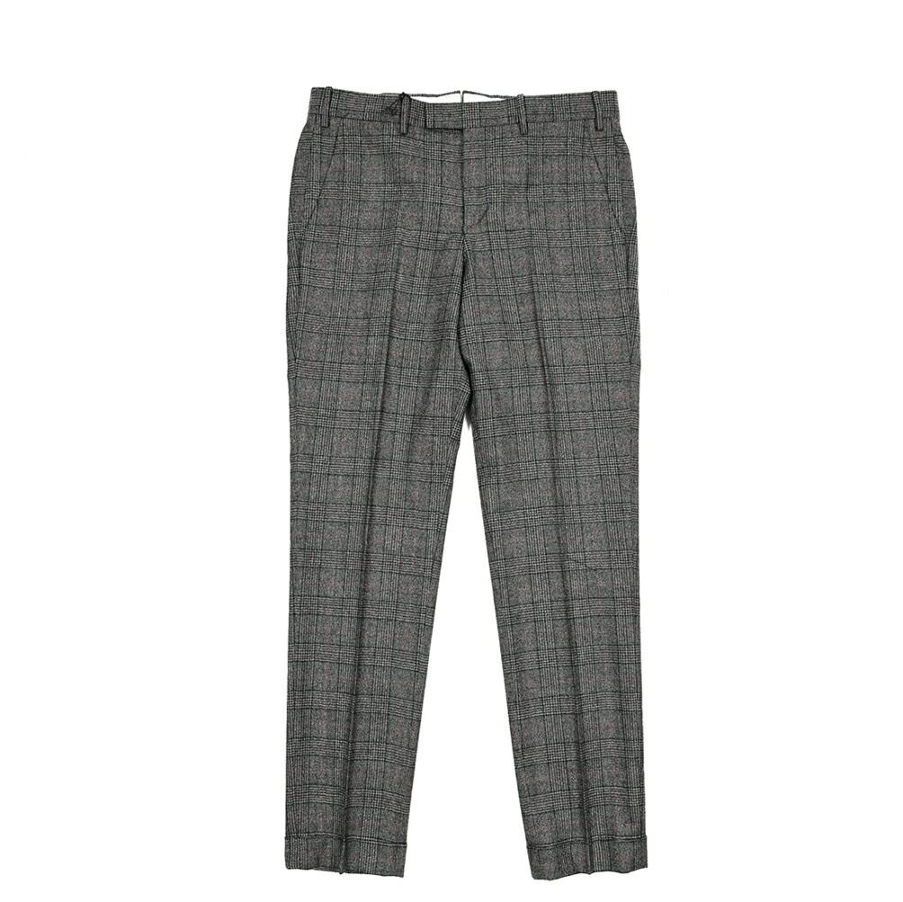 【美品】PT TORINO ウール スラックス 千鳥格子 チェック 48 PT TORINO ピーティートリノ / MASTER FIT ウールスラックス
