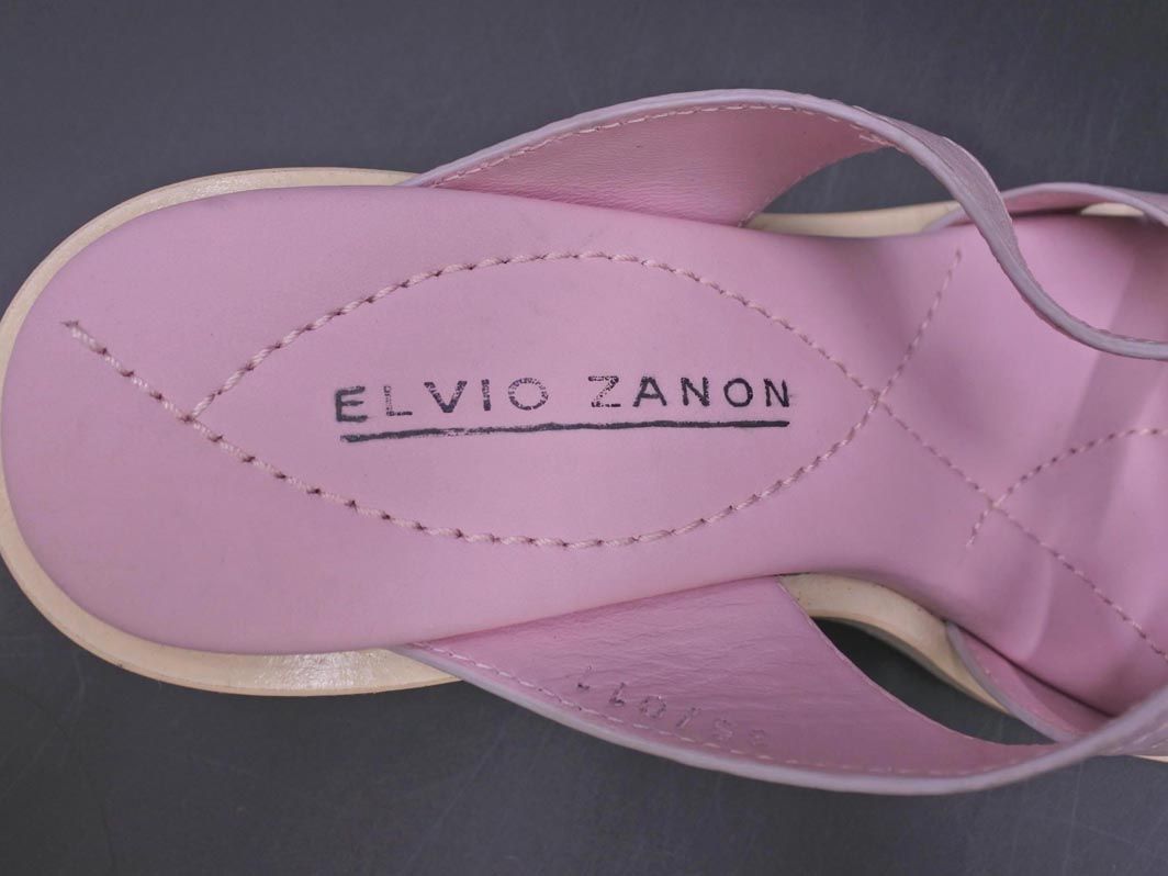 ELVIO ZANON ホワイト ストラップサンダル 唯一のサイト ELVIO ZANON ホワイト ストラップサンダル