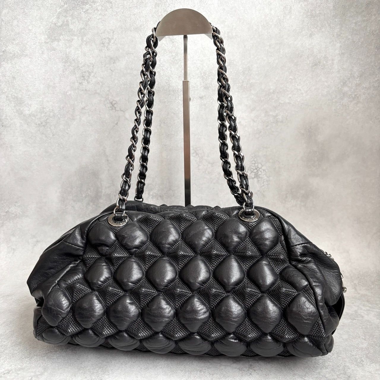 【美品】シャネル　ラムスキン　チェーン　ショルダーバッグ　トートバッグ　ハンド 美品 CHANEL チェーン ショルダーバッグ トートバッグ ココ