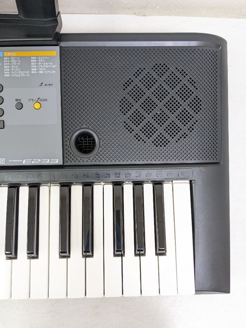 YAMAHA PSR-E233 電子ピアノ 電子キーボード - メルカリ