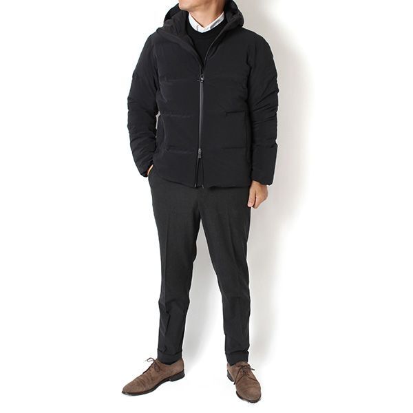 25AWモデル ヘルノ HERNO メンズ 防風防水 ストレッチダウンジャケット