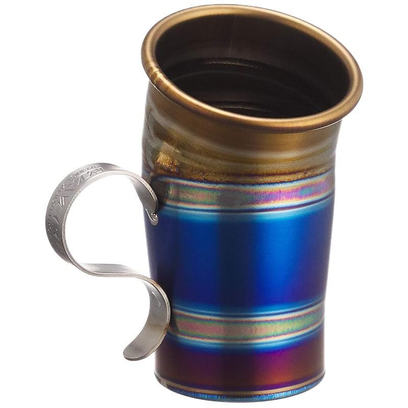 【特価商品】マーベリック(MAVERICK) チタン カップ 180ml インディゴ Indigo 日本製 食洗機対応 MVTC-IN