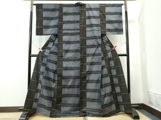 ☆平和島様☆専用出品商品です！ 平和屋着物○本場大島紬 9マルキ 泥染め 吉祥文 正絹 逸品 CAAS6974yc