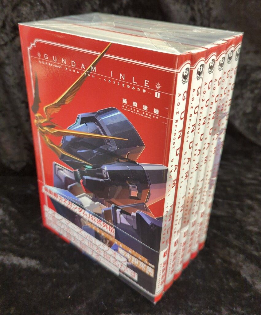 KADOKAWA 電撃コミックスEX 藤岡建機 A.O.Z GUNDAM INLE ガンダム インレ-くろうさぎのみた夢- 全6巻 セット