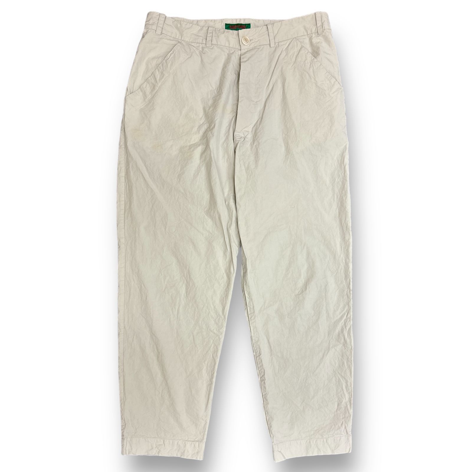定価121000円 CASEY CASEY CC PANT パンツ トラウザー ケイシーケイシー 20HP188 ベージュ系 M ...
