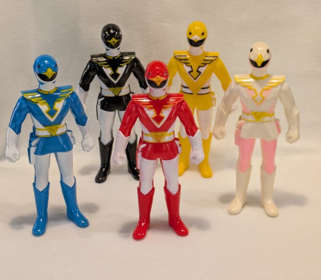 バンダイ 5セットシリーズ ジェットマン 鳥人戦隊ジェットマン ジェットマンヒーロー5