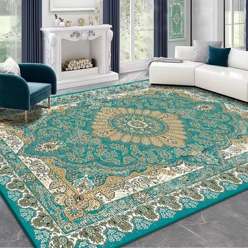 色 レトロ アメリカ式 豪華 家庭用カーペット 寝室 カーペット玄関マット ウィルトン 滑り止め付160cm 230cm