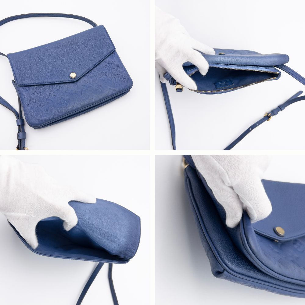 美品】 Louis Vuitton ルイヴィトン モノグラム アンプラント トワイス