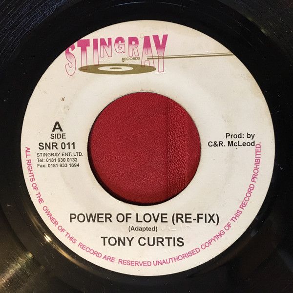 ジャマイカ7” Tony Curtis Power Of Love (RE-FIX) SNR011