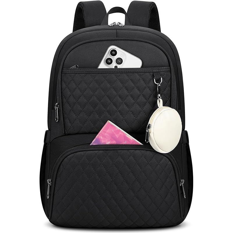 【特価商品】[IGOLUMON] リュック レディース 大容量 ビジネスリュック 撥水加工 A4 軽量 男女兼用 15.6インチ PCリュック 丈夫 通学リュック 2WAY 多機能 耐衝撃 多ポケット 旅行 通勤 出張 black-line