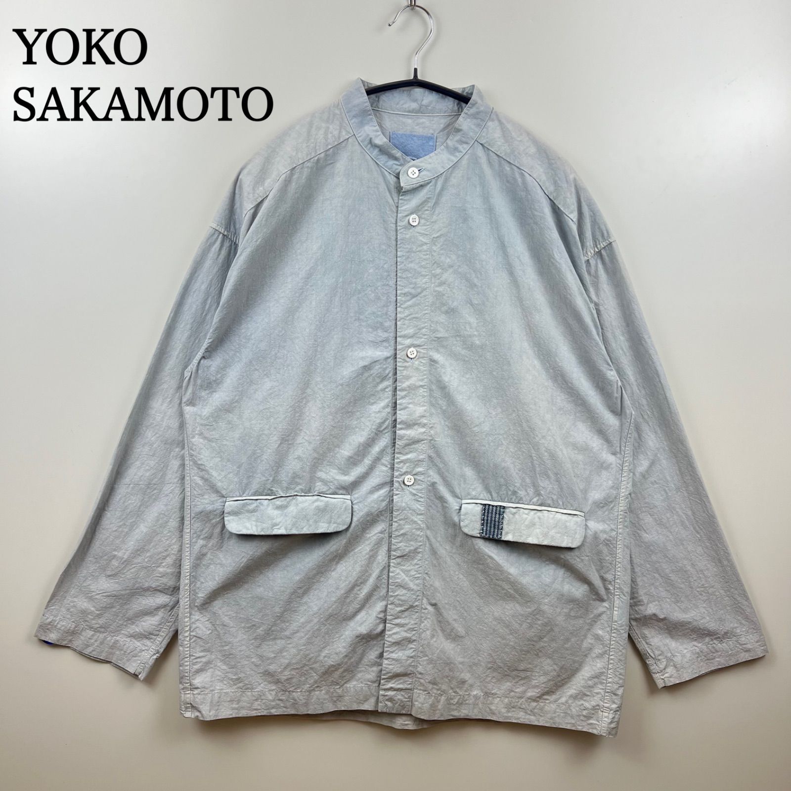 ヨウコサカモト　長袖シャツ YOKO SAKAMOTO（ヨーコサカモト）】REGULAR COLLAR SHIRT -