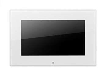 [Used] GREENHOUSE 7 inch digital photo frame with built-in 2GB memory white qqffhab