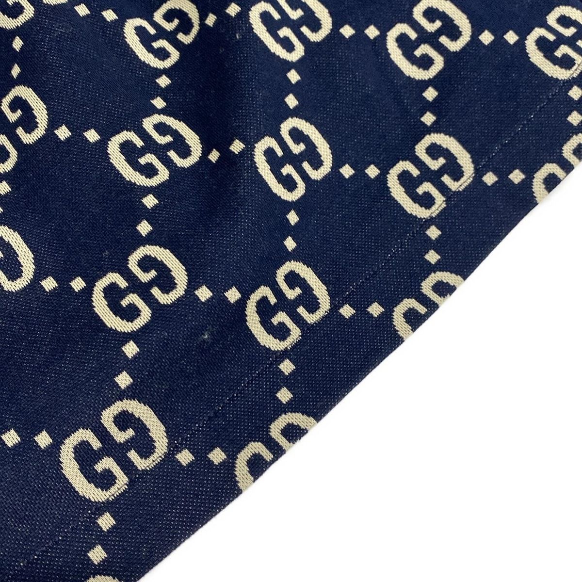 【美品】Gucciグッチ ネイビー タイトスカート サイズ38 GUCCI - GUCCI(グッチ) スカート サイズ38 S レディース