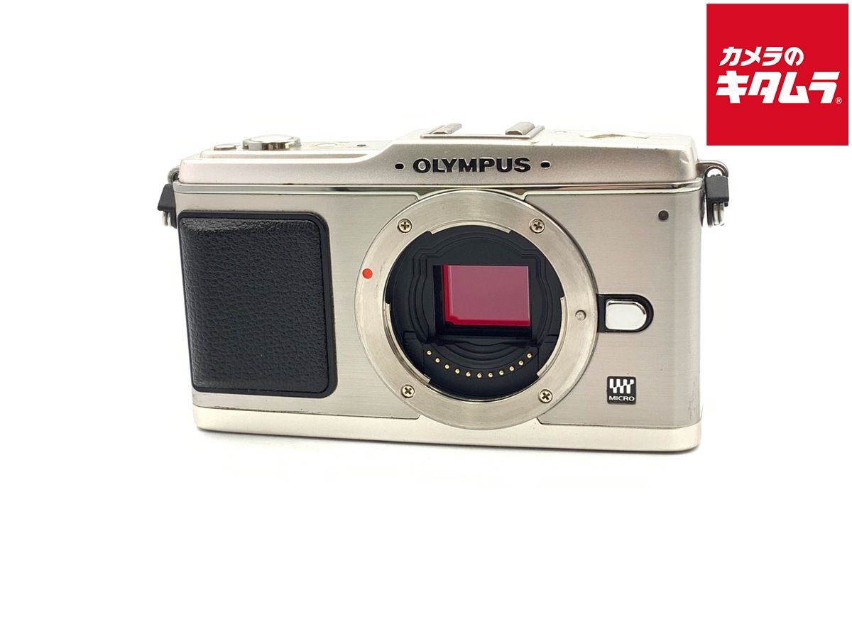 並品 オリンパス PEN E-P1 ボディ シルバー
