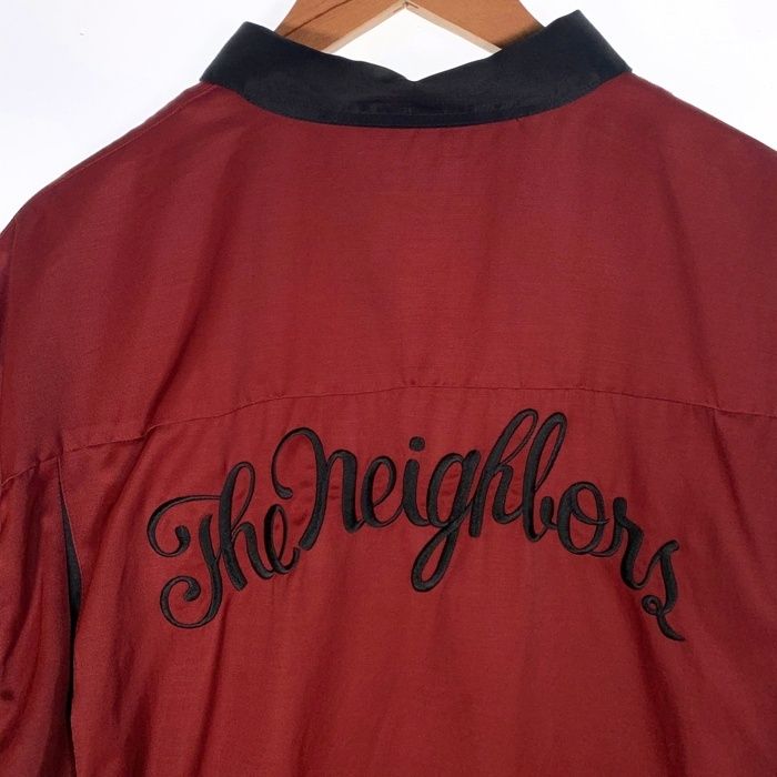 NEIGHBORHOOD ネイバーフッド 23SS BOWLING SHIRT SS ボーリングシャツ ボルドー レーヨン コットン 231SPNH-SHM04 Size XL NEIGHBORHOOD ネイバーフッド 23SS BOWLING SHIRT SS ボーリングシャツ