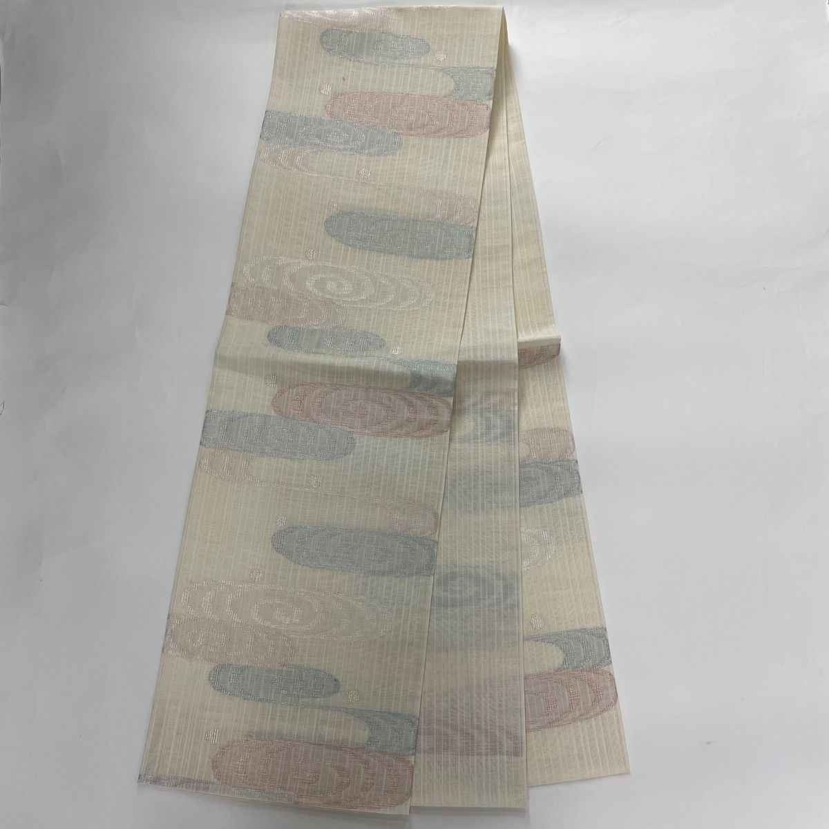 田中一村 大島紬美術館 洒落袋帯 正絹 お太鼓柄 Q1064 大島紬美術館 袋帯 田中一村 大島紬美術館 洒落袋帯 正絹 お太鼓柄 Q1064