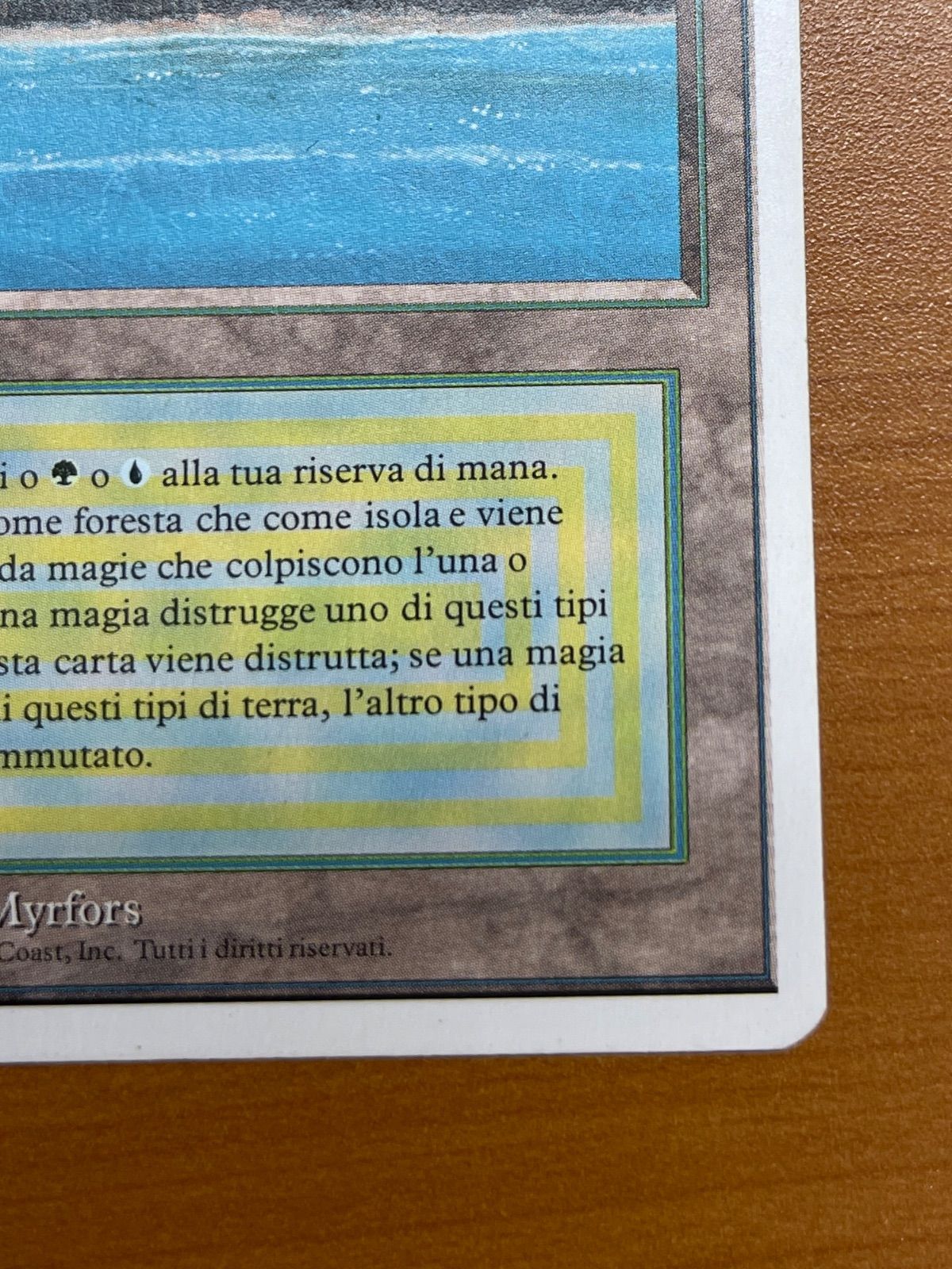 貴重】Tropical Island｜Isola Tropicale｜イタリア語｜MTG｜白
