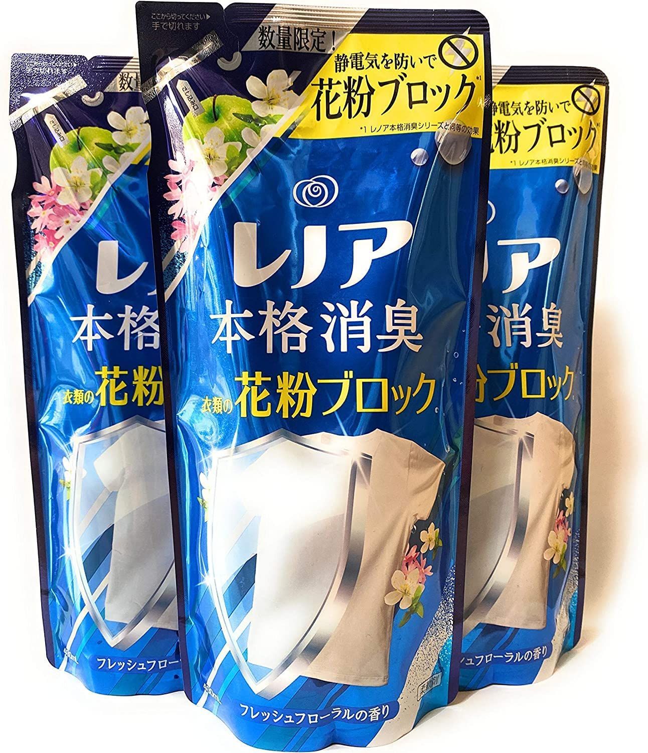 新着商品】レノア 本格消臭 花粉ブロック フレッシュフローラルの香り