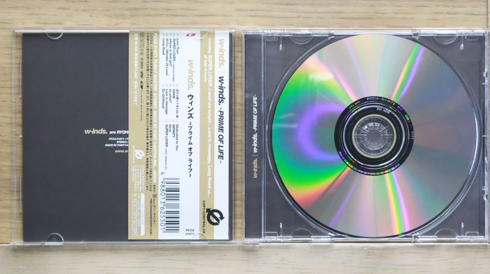 国内盤CD☆ウインズ/w-inds.□ PRIME OF LIFE (CCCD