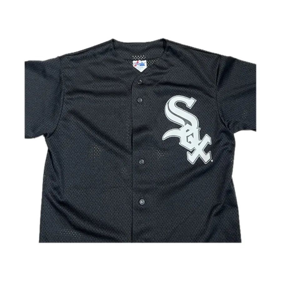 シカゴ・ホワイトソックス ベースボールシャツ 古着MLB CHICAGO WHITE SOX シカゴホワイトソックス ベースボール
