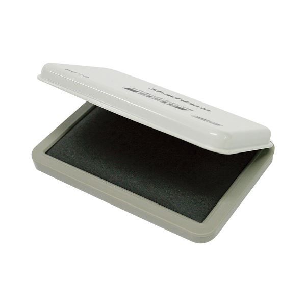 まとめ シヤチハタ スタンプ台 中形 薄墨 HGT-2-GR 1個 ×10セット