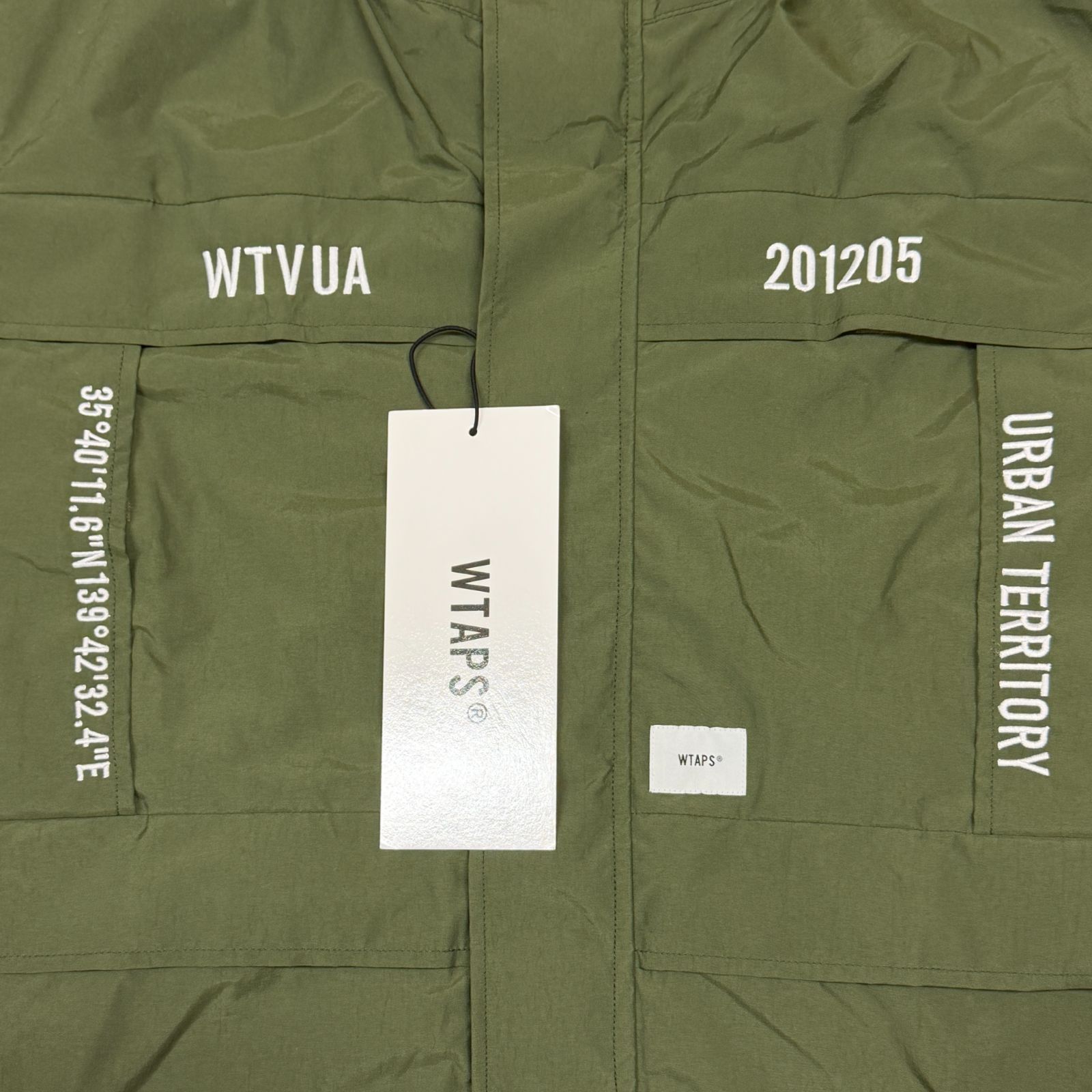 WTAPS 21SS SHERPA/JACKET/NYLON.TAFFETA ナイロンジャケット