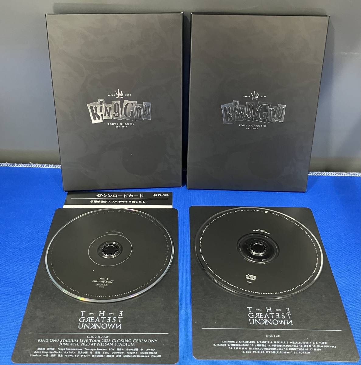 King Gnu CD THE GREATEST UNKNOWN(初回生産限定盤)(Blu-ray