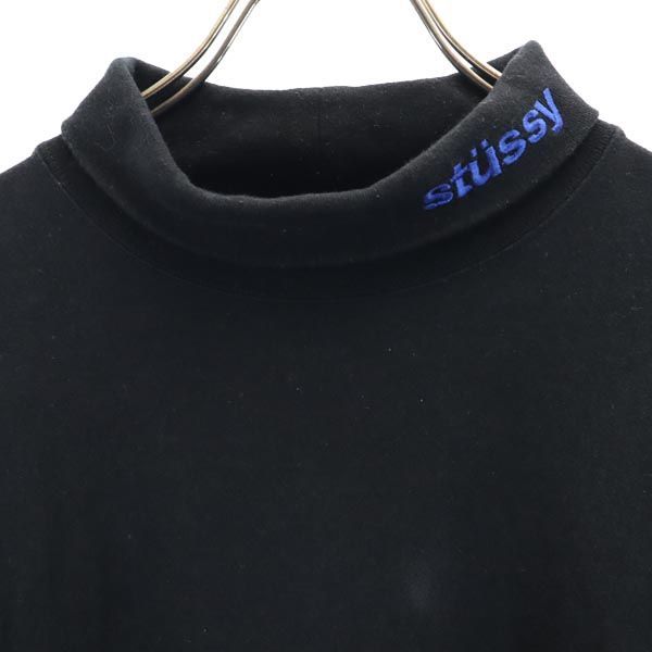 ステューシー 日本製 長袖 Tシャツ M ブラック STUSSY ロンT 
