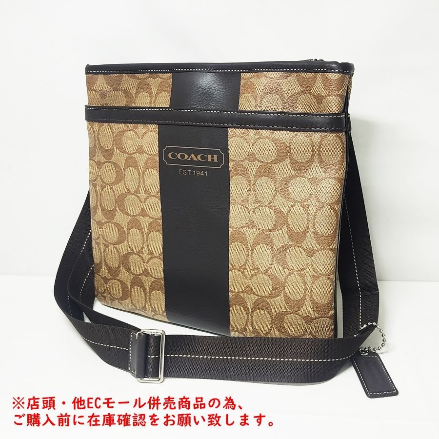 美品 コーチ PVC ショルダーバッグ シグネチャー ロゴ型押し 斜め掛け 黒 楽天市場】コーチ F50715 ロングショルダー シグネチャー