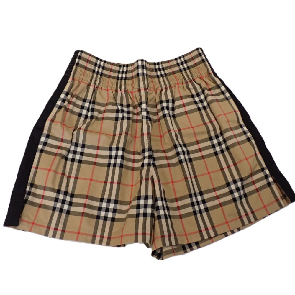 Burberrys ノバチェック柄 キュロットパンツ ハーフパンツ サイズＭ 美品☆Burberry's バーバリー チェック柄 ハーフパンツ