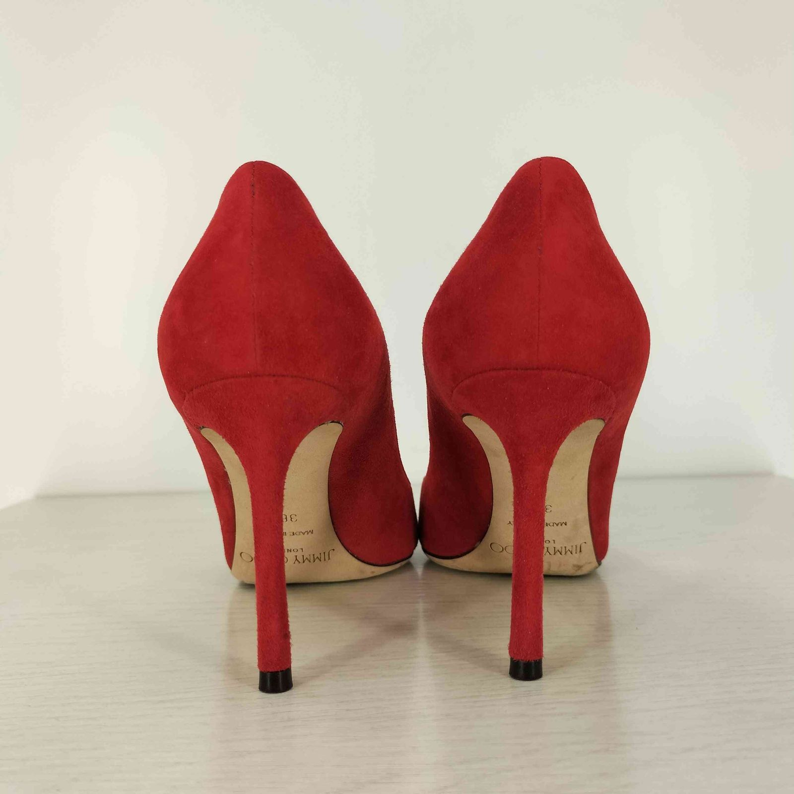 極美品　ジミーチュー　スウェードパンプス JIMMY CHOO - ジミーチュウ ROMY 60 パンプス スエード 35.5