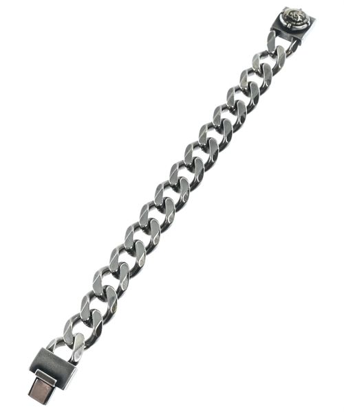 DIESEL ブレスレット バングル ブラック DIESEL ブレスレット・バングル メンズ 【古着】【中古】【送料