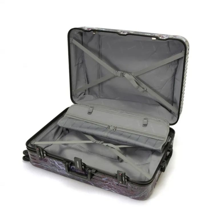 新品centurionスーツケース/大容量26インチ/パープル/フレーム型