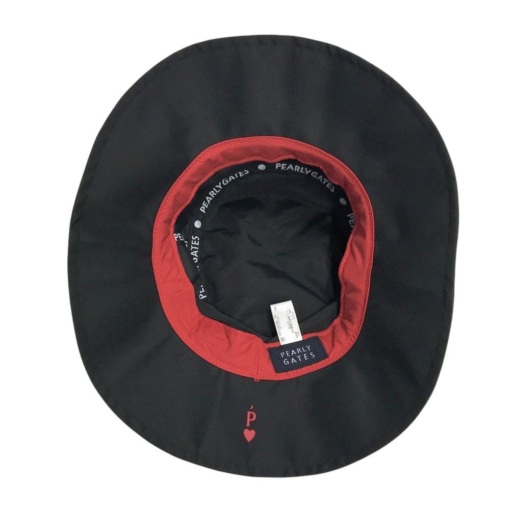 PEARLY GATES パーリーゲイツ バケット ハット ブラック系 FR