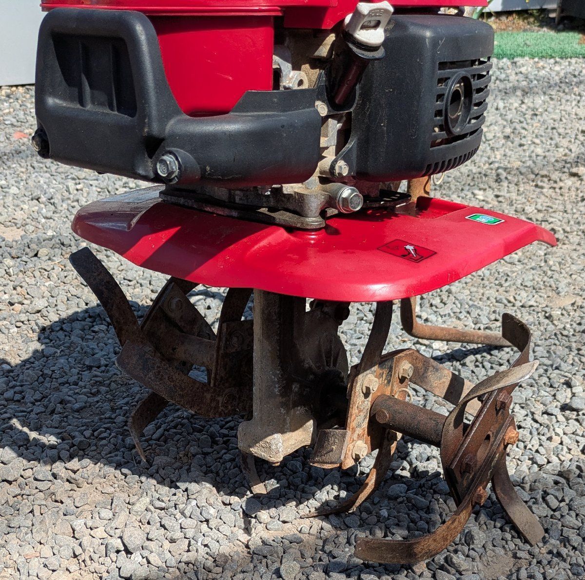 4サイクル ガソリンエンジンミニ耕うん機