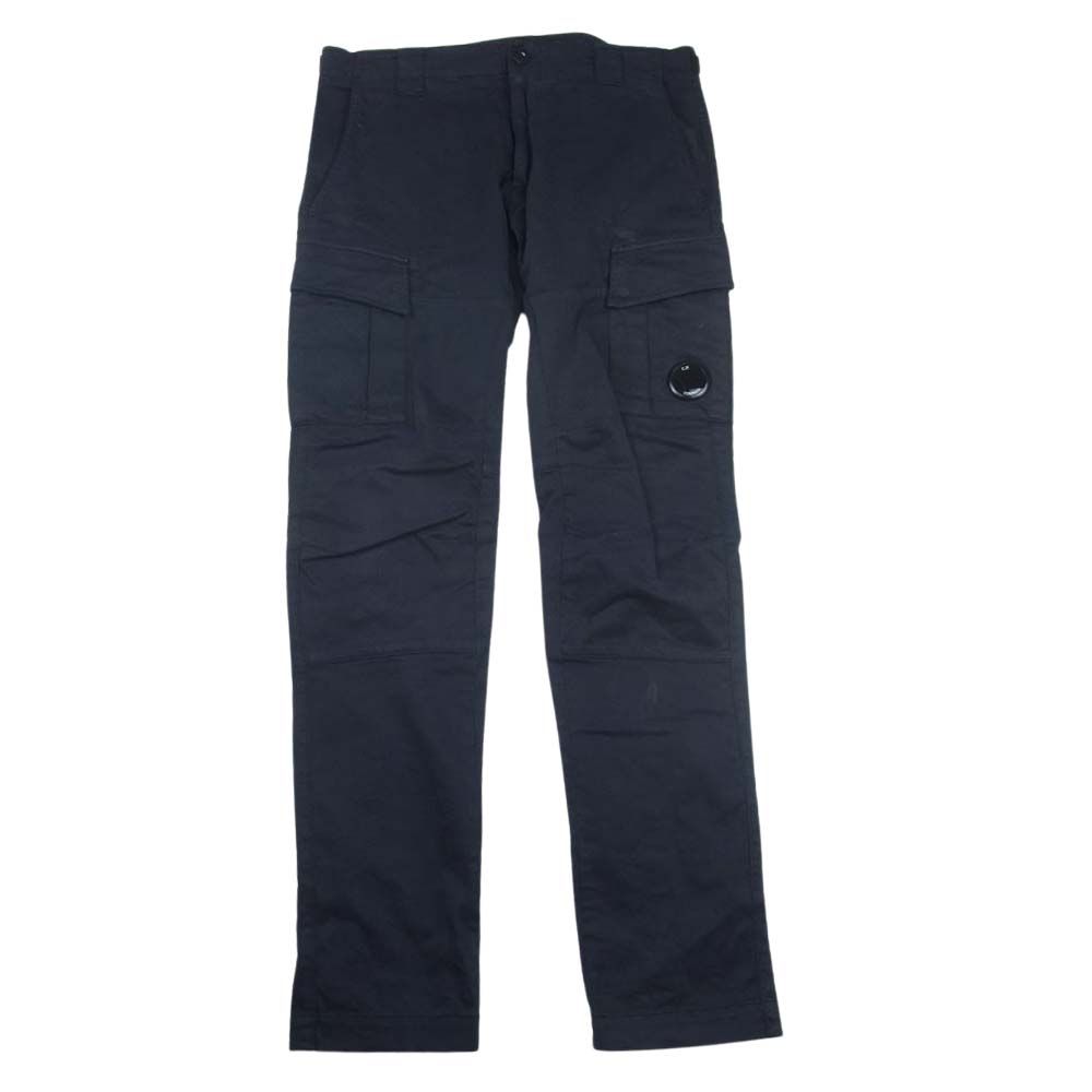 C.P.Company シーピーカンパニー パンツ 07CMPA186A 国内正規品 カーゴ トラウザーズ パンツ ネイビー系 46【中古】