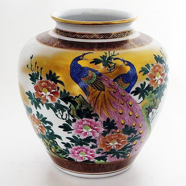 九谷焼光崖作花瓶・No.130520-20・梱包サイズ80 - メルカリ