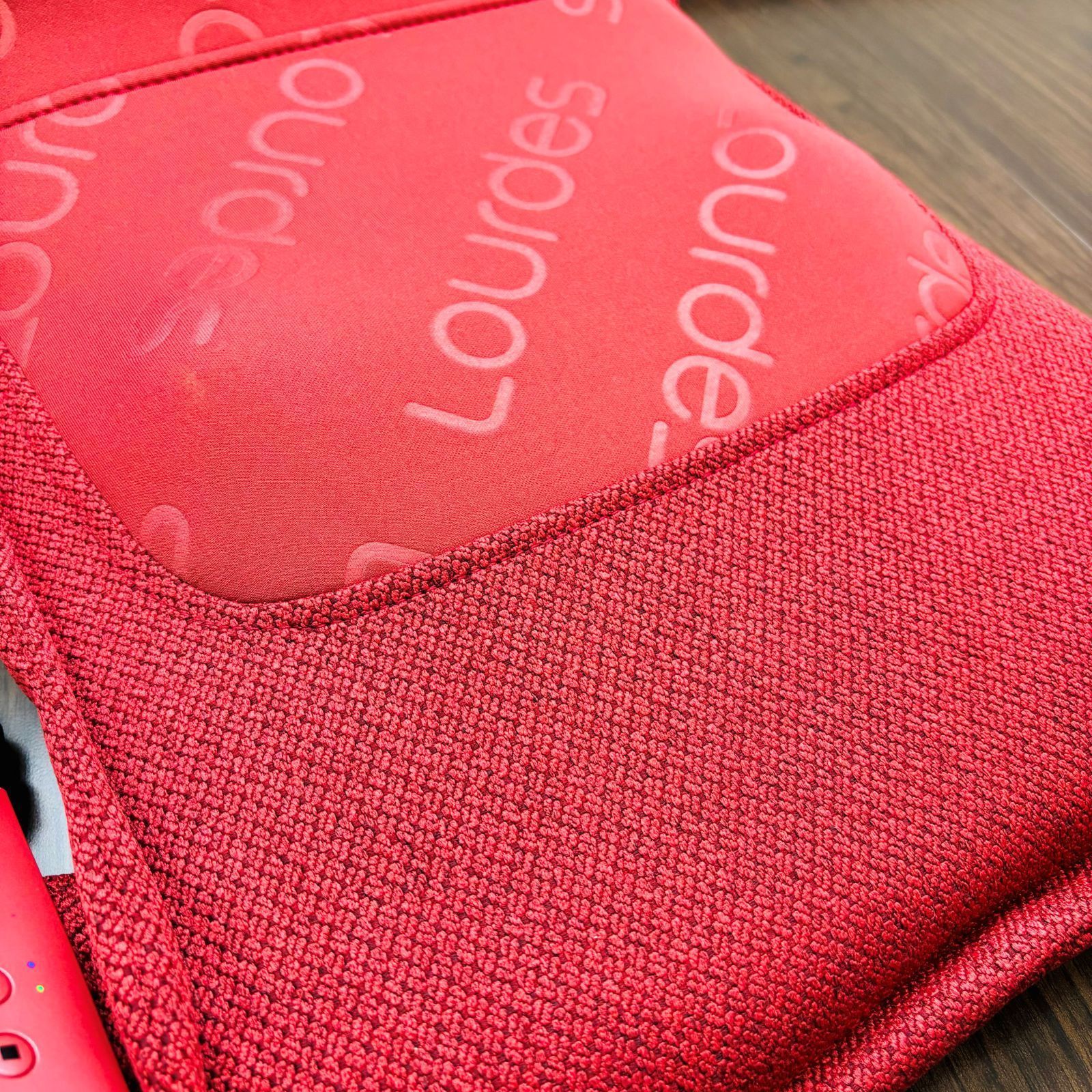 美品】ルルド プレミアムシートマッサージャー AX-HPL468 背中 腰 肩