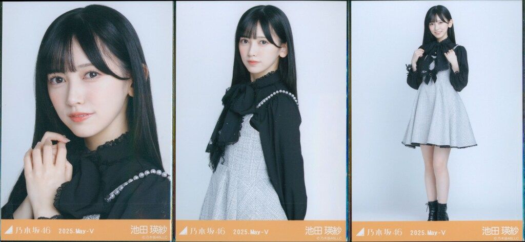 乃木坂46 生写真 ビッグボウタイブラウス コンプ 池田瑛紗 乃木坂46 池田瑛紗 ビッグボウタイブラウス 生写真 コンプ